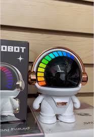 BOCINA TIPO ROBOT ASTRONAUTA ESPACIAL CON MUSICA